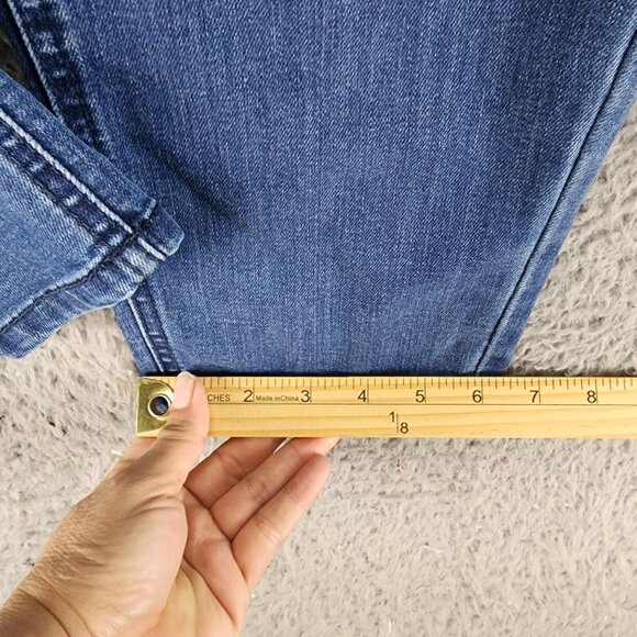 Lane Bryant Jeans Womens 18 Blue Stretch High Rise Skinny *GUC* - Picture 12 of 15
